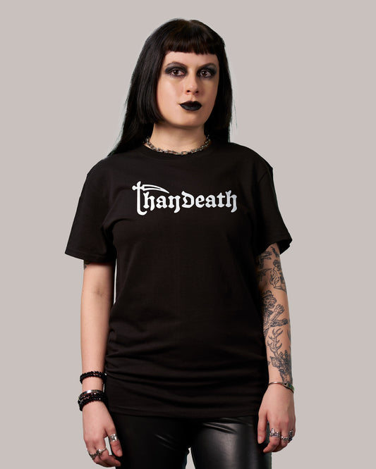 Camiseta Than Death Logo