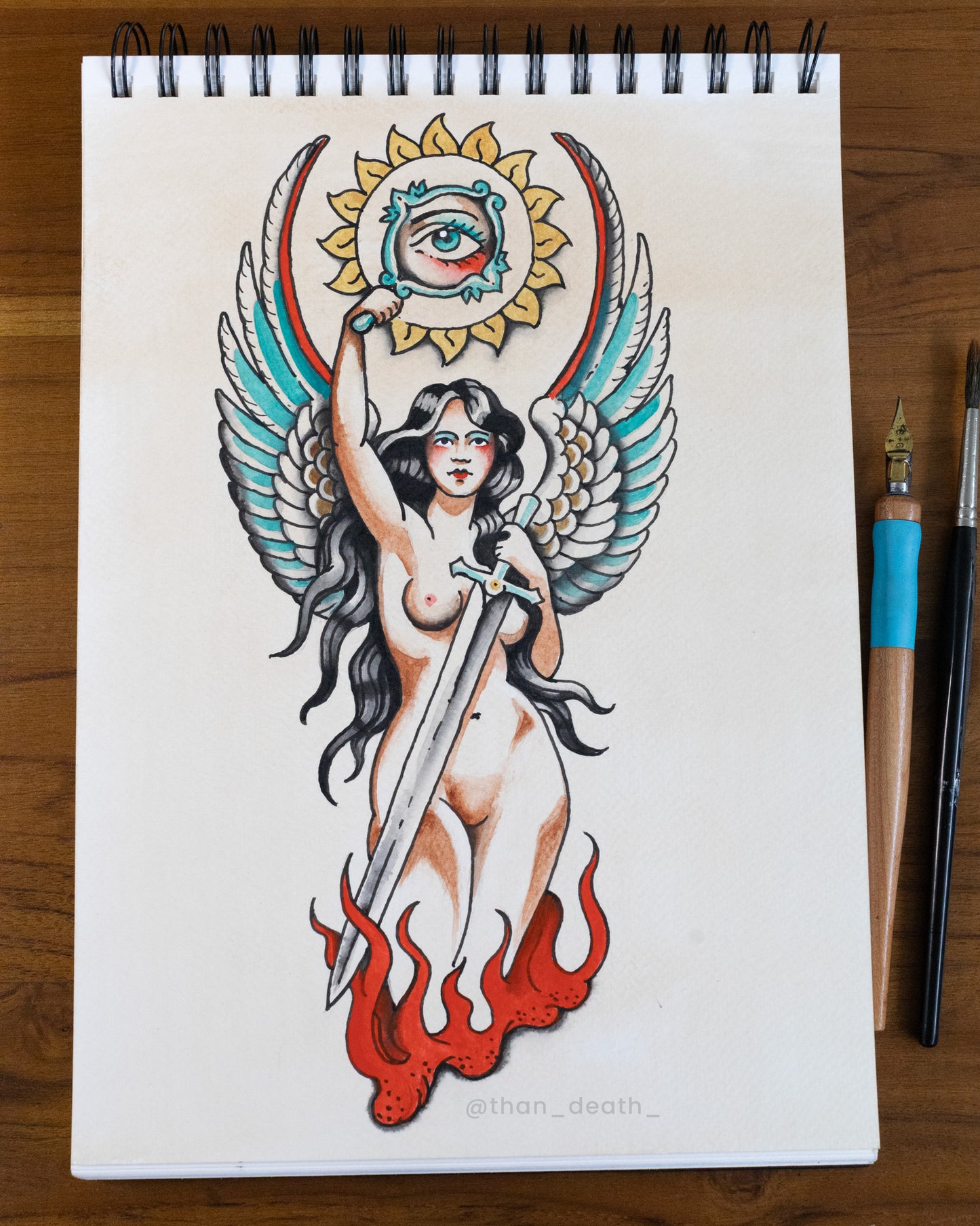 Tatuaje de Flash "La verdad"