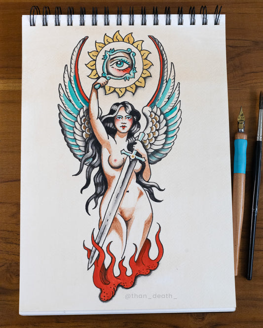 Tatuaje de Flash "La verdad"
